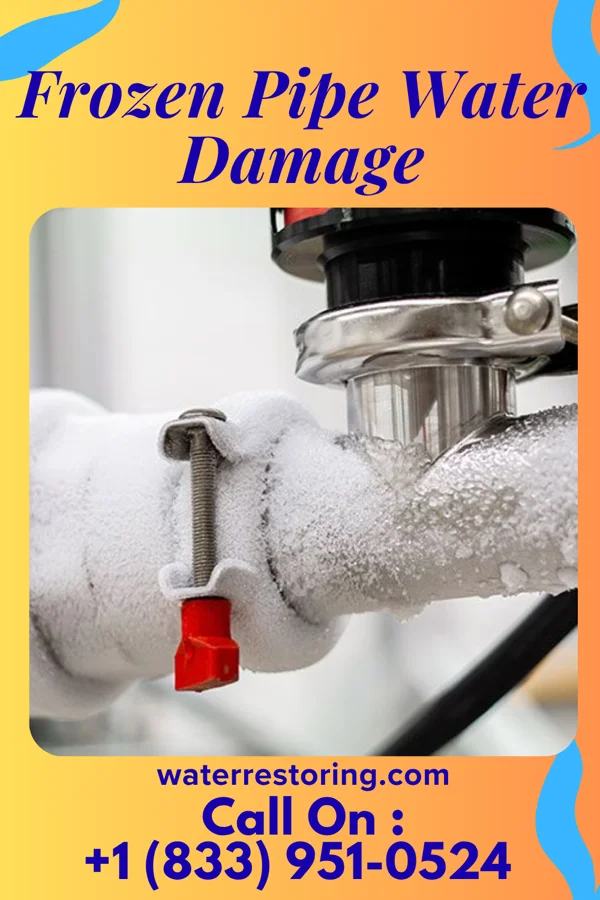 Frozen Pipe Water Damage in Milltown, IN